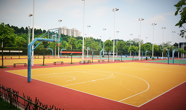 篮球架篮球场厂家乐鱼体育